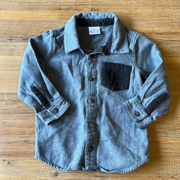 Hanna Andersson Other - Hanna Andersson Boy’s Cotton Button Down Shirt